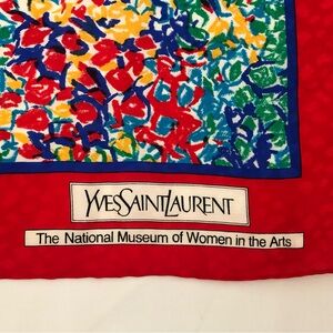 Yves Saint Laurent Multicolor Scarf